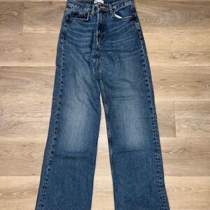 Zara Flare Wide Leg Jeans